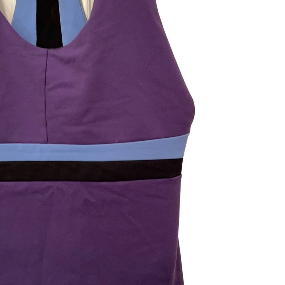 Lucy purple athletic tank Medium Preowned - Picture 2 of 6